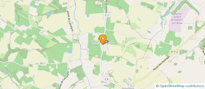 localisation de l'entreprise MADAME FLORENCE TELLE  MANSENCOME