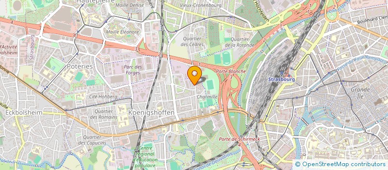 localisation de l'entreprise MADAME FLORENCE THEPOT  STRASBOURG