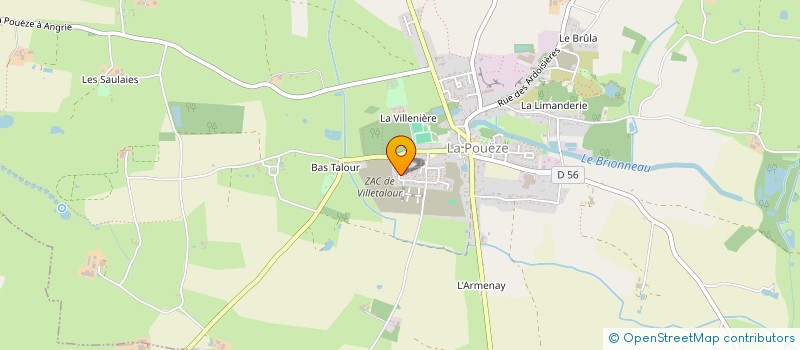 localisation de l'entreprise MADAME FLORENCE THIEVIN  VAL D'ERDRE-AUXENCE