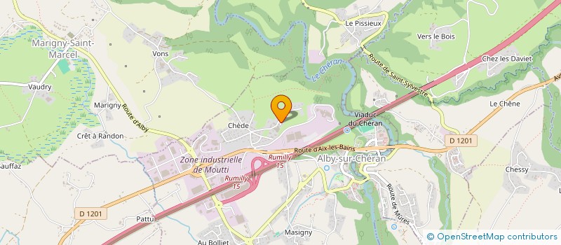 localisation de l'entreprise MADAME FLORENCE THONET  ALBY-SUR-CHERAN