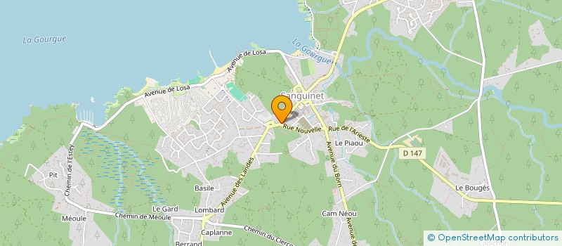 localisation de l'entreprise MADAME FLORENCE TORRENTE  SANGUINET