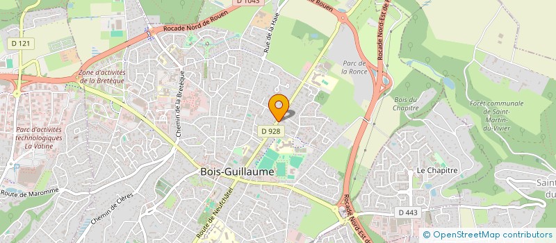 localisation de l'entreprise MADAME FLORENCE TOUGARD à BOIS-GUILLAUME