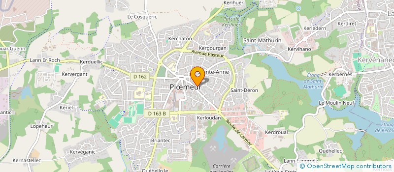 localisation de l'entreprise MADAME FLORENCE TOULLEC  PLOEMEUR