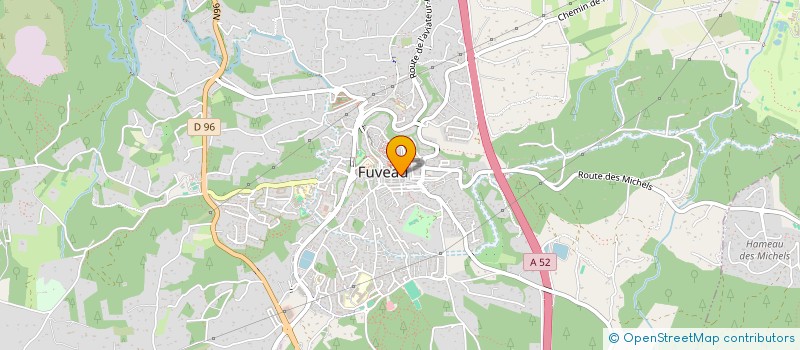 localisation de l'entreprise MADAME FLORENCE TOURNANT  FUVEAU