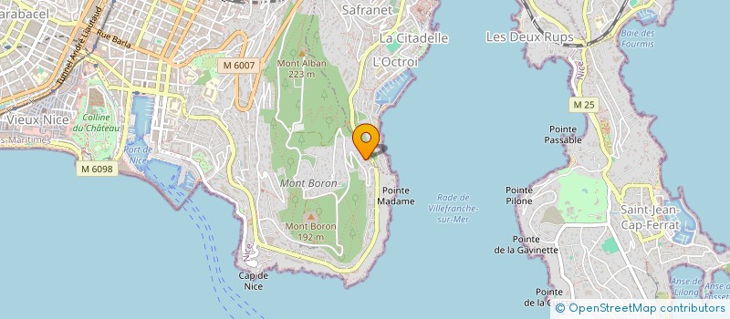 localisation de l'entreprise MADAME FLORENCE TRABAUD à NICE
