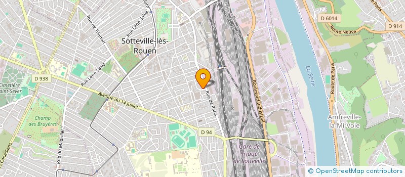 localisation de l'entreprise MADAME FLORENCE TRACOL  SOTTEVILLE-LES-ROUEN