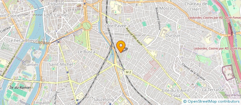 localisation de l'entreprise MADAME FLORENCE TRAN NGOC MY  TOULOUSE