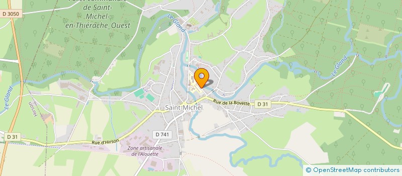 localisation de l'entreprise MADAME FLORENCE TROTE  SAINT-MICHEL