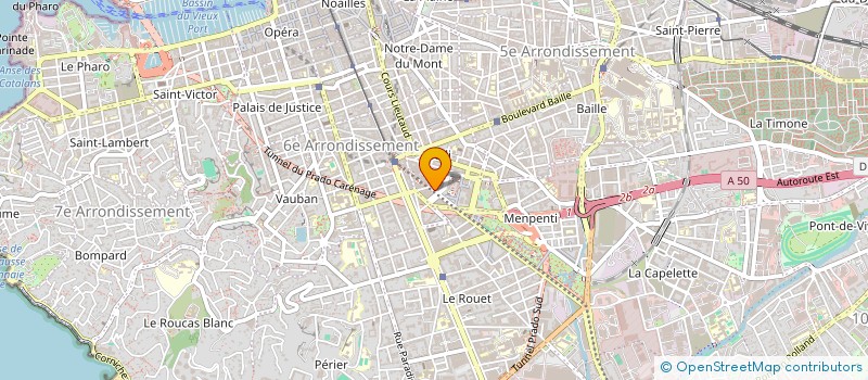localisation de l'entreprise MADAME FLORENCE TURNER à MARSEILLE
