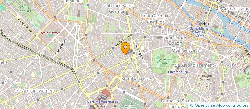 localisation de l'entreprise MADAME FLORENCE VAILLANT  PARIS