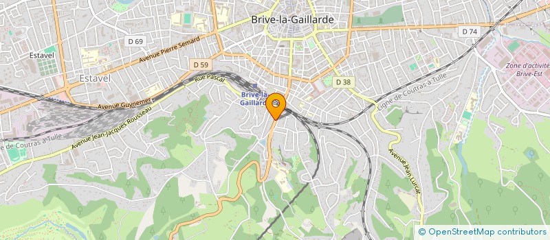 localisation de l'entreprise MADAME FLORENCE VAN ARKEL  BRIVE-LA-GAILLARDE