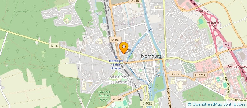 localisation de l'entreprise MADAME FLORENCE VAN CAUWENBERGHE  NEMOURS