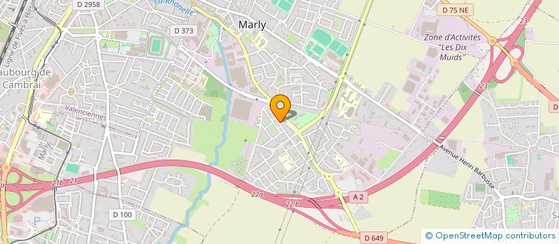 localisation de l'entreprise MADAME FLORENCE VANDERGOTEN  MARLY