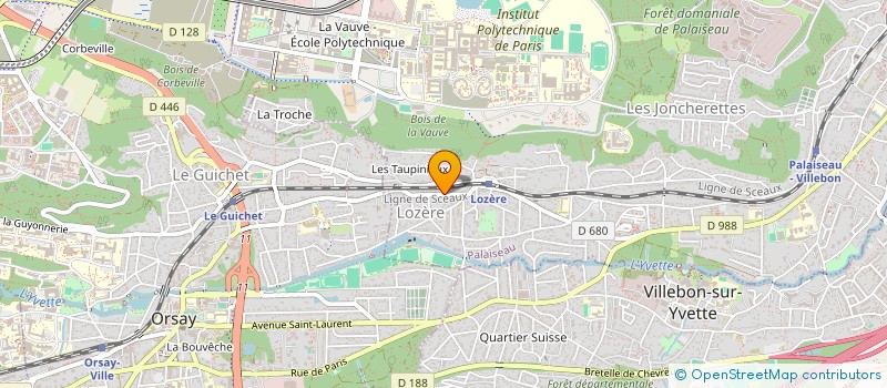 localisation de l'entreprise MADAME FLORENCE VASSEUR à PALAISEAU