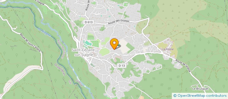 localisation de l'entreprise MADAME FLORENCE VEAU  SAINT-CEZAIRE-SUR-SIAGNE