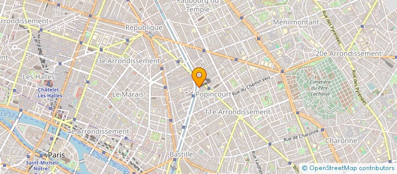 localisation de l'entreprise MADAME FLORENCE VERDIER  PARIS