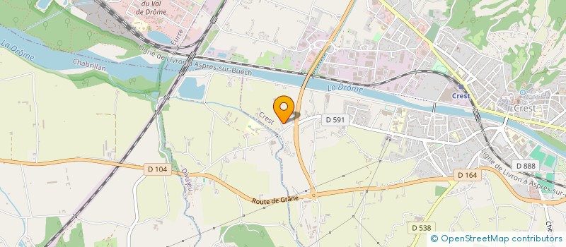 localisation de l'entreprise MADAME FLORENCE VERNET  DIVAJEU