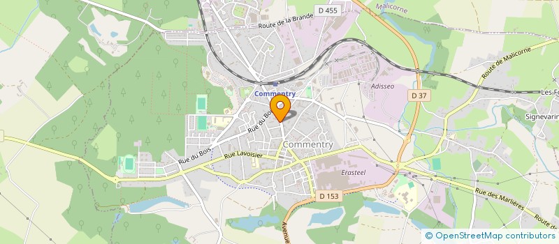 localisation de l'entreprise MADAME FLORENCE VERNIAU à COMMENTRY