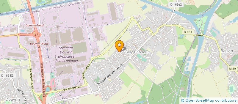 localisation de l'entreprise MADAME FLORENCE VERNIEST  BILLY-BERCLAU