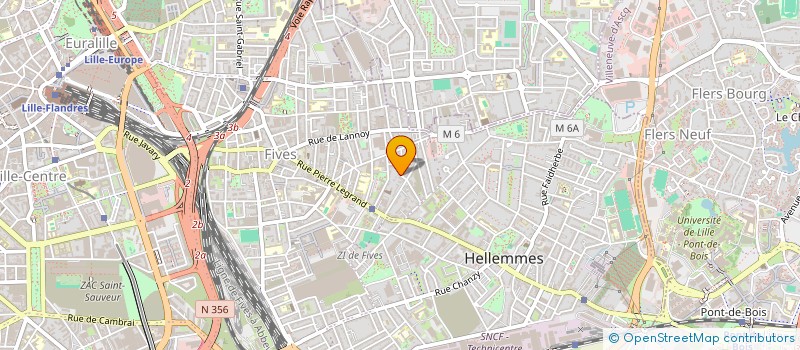 localisation de l'entreprise MADAME FLORENCE VERRIER  LILLE