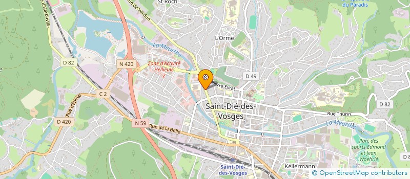 localisation de l'entreprise MADAME FLORENCE VETTER  LUSSE