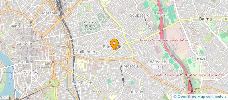 localisation de l'entreprise MADAME FLORENCE VIALLON à TOULOUSE