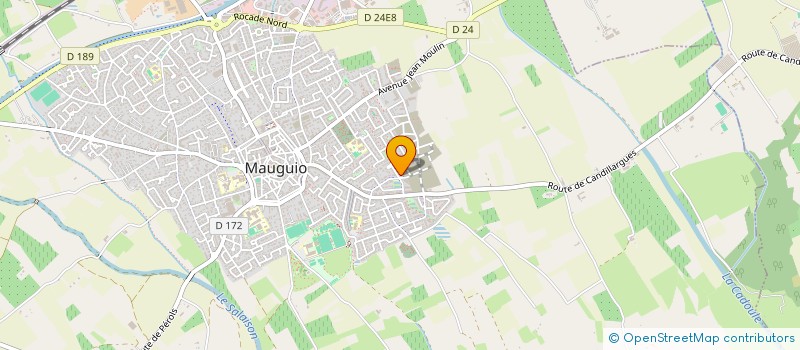 localisation de l'entreprise MADAME FLORENCE VIDAL  MAUGUIO