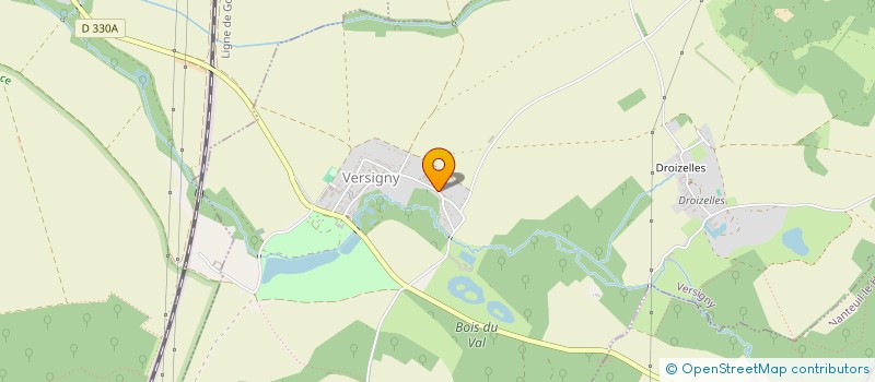 localisation de l'entreprise MADAME FLORENCE VIDAUD  VERSIGNY