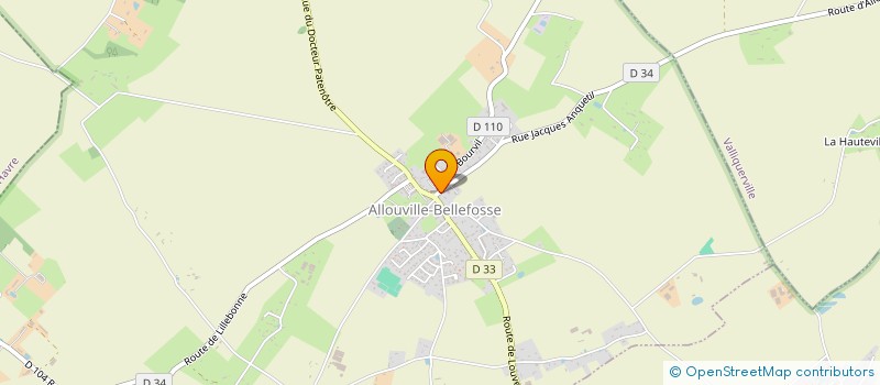 localisation de l'entreprise MADAME FLORENCE VINCENT  ALLOUVILLE-BELLEFOSSE