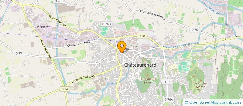 localisation de l'entreprise MADAME FLORENCE VIOUX-PORNET à CHATEAURENARD