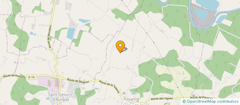 localisation de l'entreprise MADAME FLORENCE VIVES  POYANNE