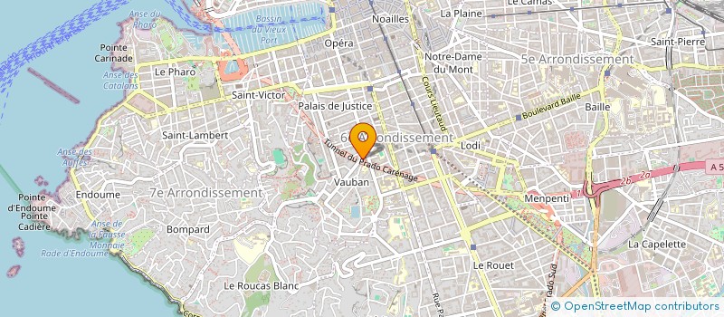 localisation de l'entreprise MADAME FLORENCE VIVES-APY à MARSEILLE