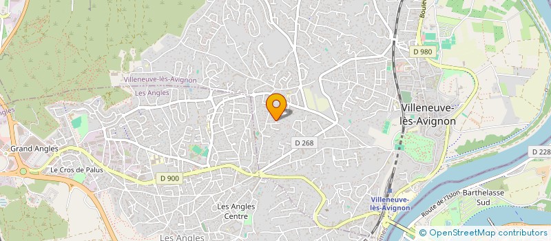 localisation de l'entreprise MADAME FLORENCE VOLPONI  VILLENEUVE-LES-AVIGNON