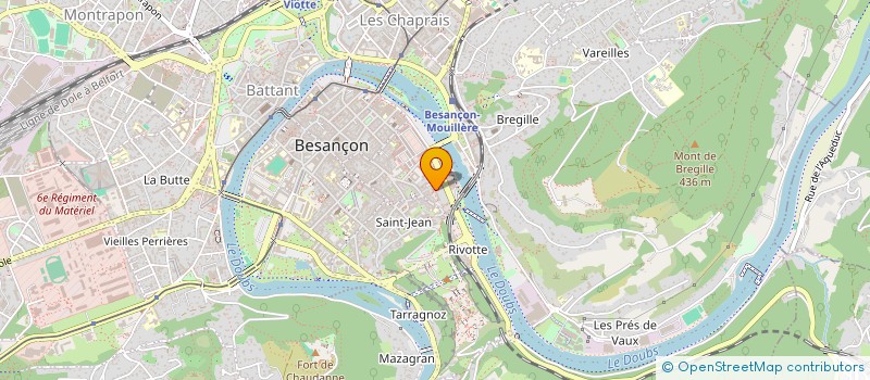 localisation de l'entreprise MADAME FLORENCE VUILLEMARD  BESANCON