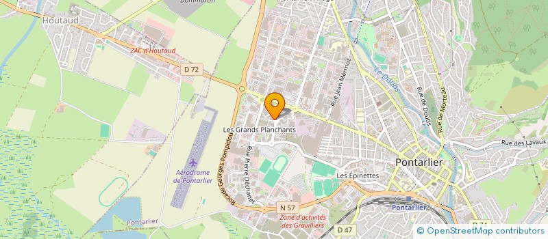 localisation de l'entreprise MADAME FLORENCE WAFLART  DOUBS