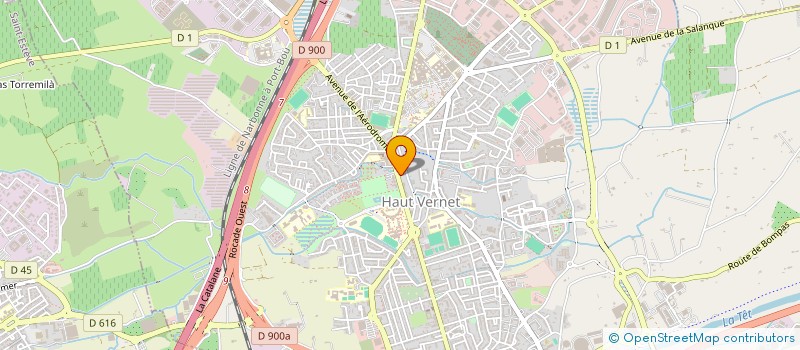 localisation de l'entreprise MADAME FLORENCE WARTELLE  PERPIGNAN