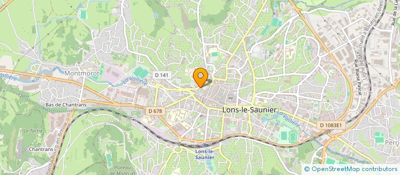 localisation de l'entreprise MADAME FLORENCE WITZEL à LONS-LE-SAUNIER