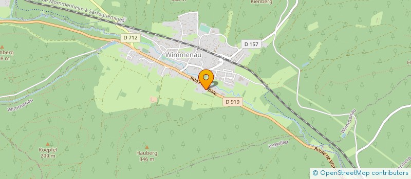 localisation de l'entreprise MADAME FLORENCE WOLFF  LA PETITE-PIERRE