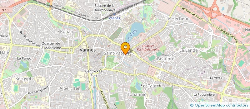localisation de l'entreprise MADAME FLORENCE WUILLAI  VANNES