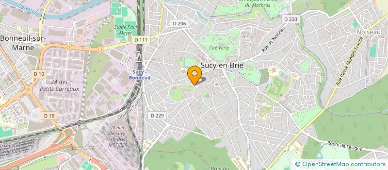 localisation de l'entreprise MADAME FLORENCE YILDIZ à SUCY-EN-BRIE