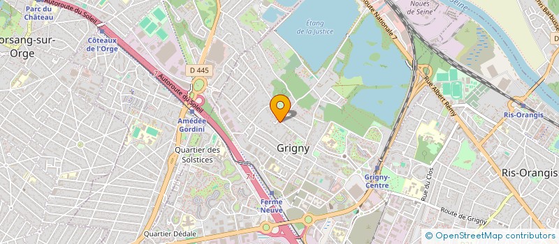 localisation de l'entreprise MADAME FLORENCE ZINCK à GRIGNY