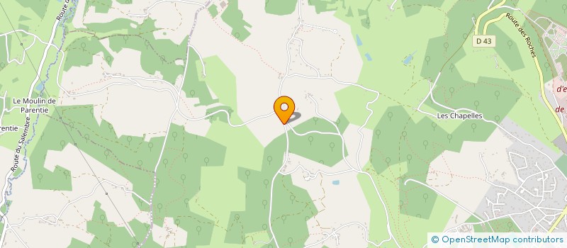 localisation de l'entreprise MADAME FLORENCIA LASSIMOUILLAS  SAINT-ASTIER