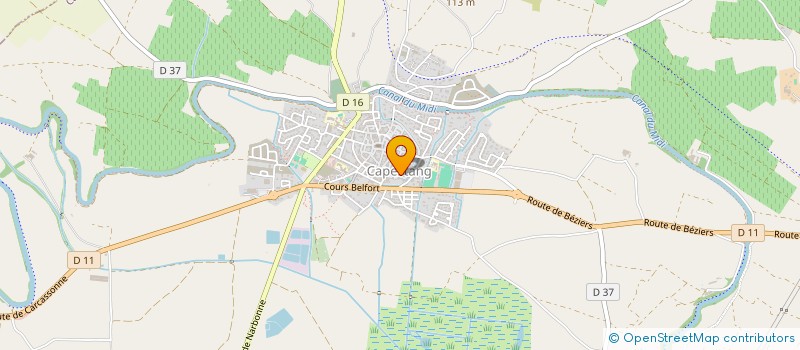 localisation de l'entreprise MADAME FLORENT CHICARD  CAPESTANG