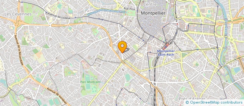 localisation de l'entreprise MADAME FLORENT DECHOZ à MONTPELLIER
