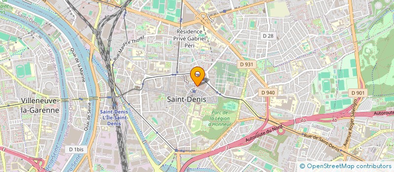 localisation de l'entreprise MADAME FLORENTINA CONSTANTIN  SAINT-DENIS