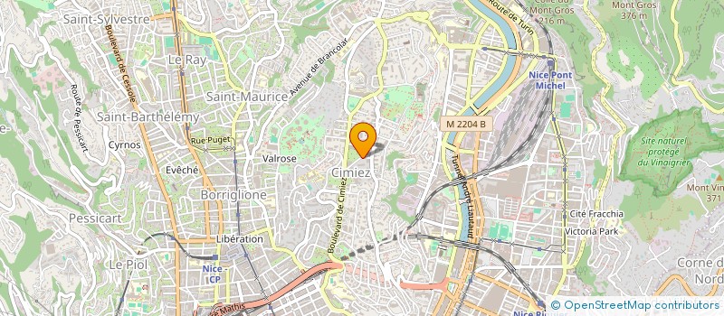 localisation de l'entreprise MADAME FLORENTINA DUMITRACHE à NICE