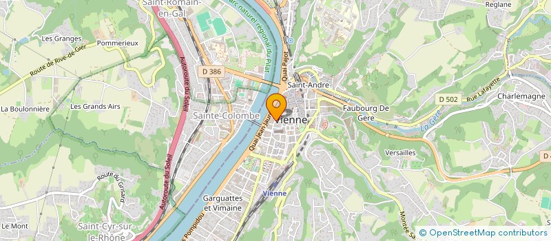 localisation de l'entreprise MADAME FLORENTINA FLORENTINA ECATERINA NENCESCU  VIENNE