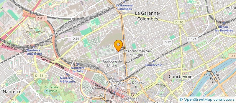 localisation de l'entreprise MADAME FLORENTINA PASCA à COURBEVOIE