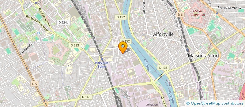 localisation de l'entreprise MADAME FLORENTINA PEROU  VITRY-SUR-SEINE