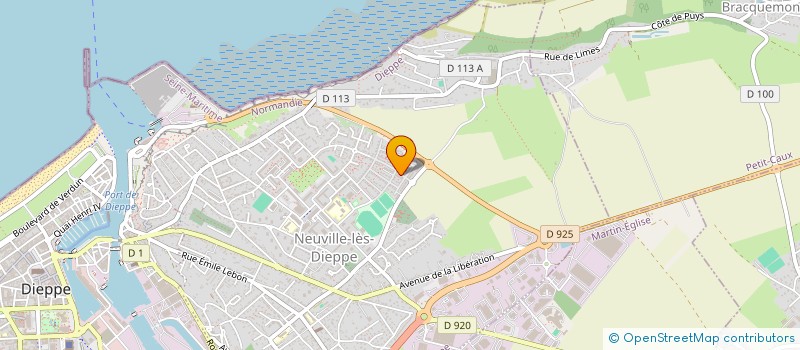 localisation de l'entreprise MADAME FLORENTINA REVEICA  DIEPPE